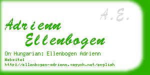 adrienn ellenbogen business card